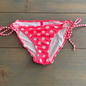 Ladies Small Polka Dot VS Bikini Bottom